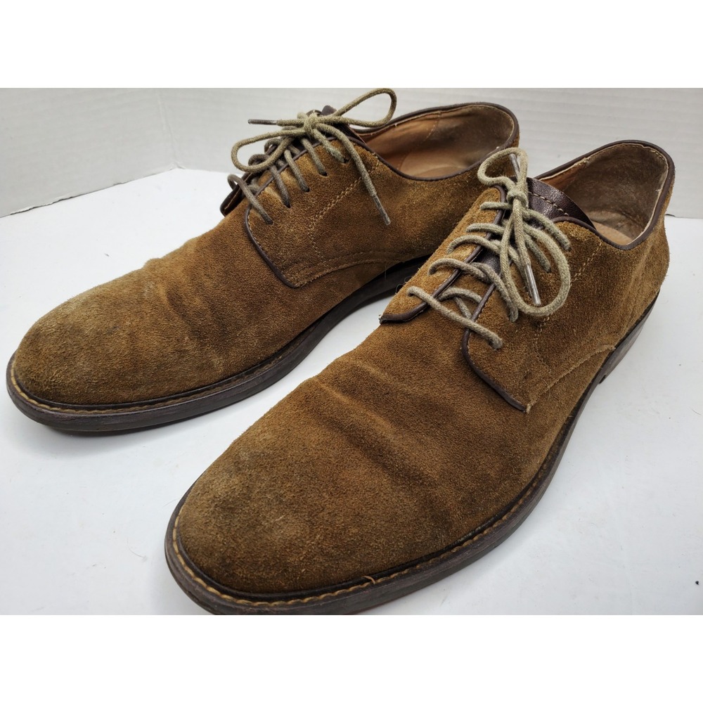 1901 Nordstroms Oxford Brown Suade Leather‎ Shoes Mens Size 12 M Fast Shipping